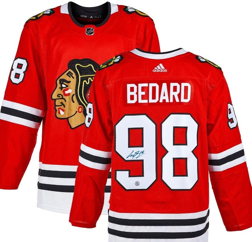 chicago blackhawks team signed jersey